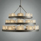 Relic Stone Three-Tier Chandelier