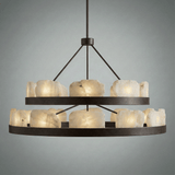 Relic Stone Two-Tier Chandelier