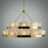 Relic Stone Two-Tier Chandelier