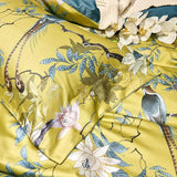 Tranquility Yellow Pillowcase Set (Long-staple Sateen Cotton)