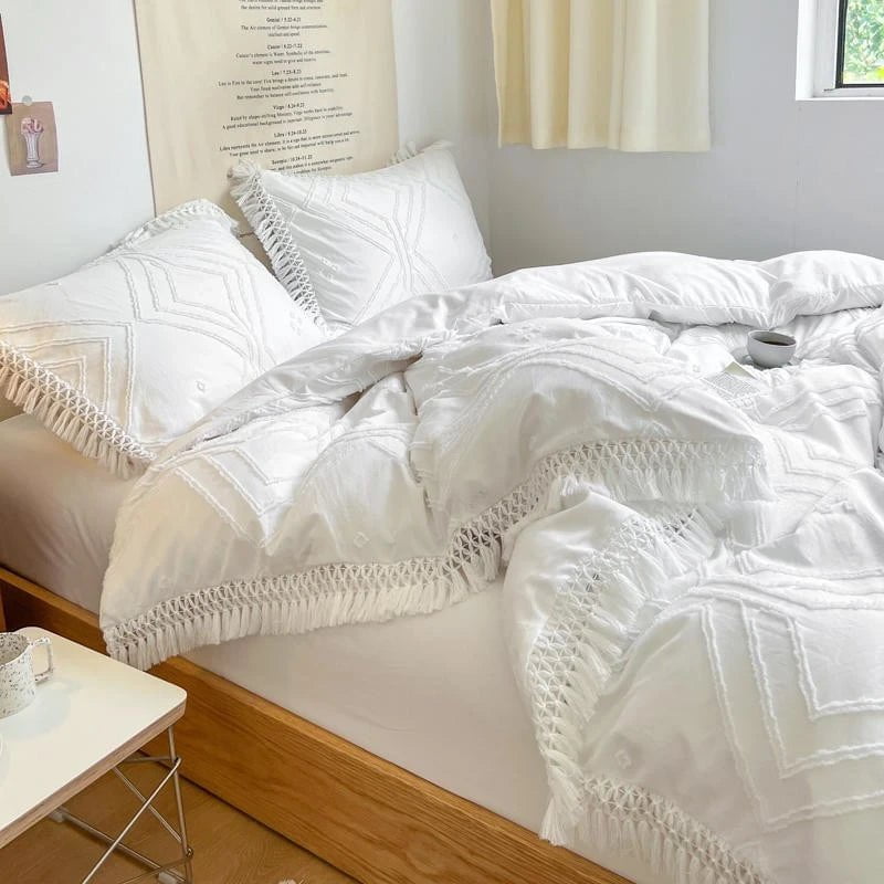 Boho queen bedding deals