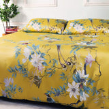 Tranquility Yellow Pillowcase Set (Long-staple Sateen Cotton)
