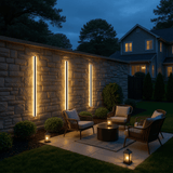 Stripe Lined Wall Light