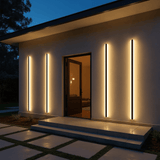 Stripe Lined Wall Light