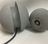 Sphered Cement Pendant Light