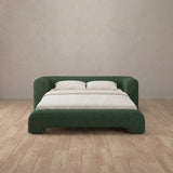 Linen Blend Forest Green — Standard
