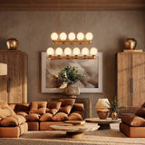 Halo Strata Round Chandelier