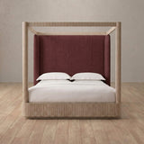 Linen Blend Burgundy — Canopy