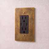 Vintage Brass with Patina::1 Gang::USB-C