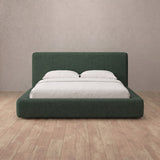 Linen Blend Forest Green — Standard