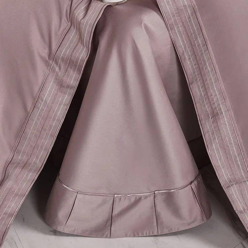 Luxxe Blush Duvet Cover Set (Egyptian Cotton)