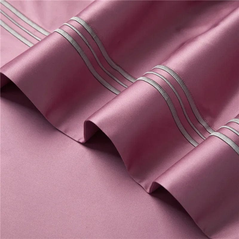 Prestige Pink Duvet Cover Set (Egyptian Cotton)