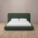 Linen Blend Forest Green — Standard