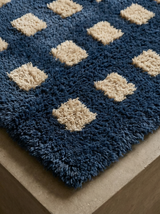 Grid Contemporary Checkered Rug