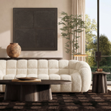 Cuban Sofa L Shaped Sectional (121")