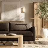 Contemporary Italian Sofa Loveseat (71")