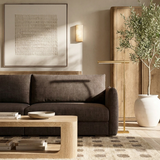 Contemporary Italian Sofa 4 Seater (134")