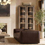 Leather Top Grain Sofa Armchair