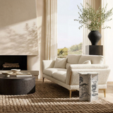 Modern Italian Sofa Ottoman