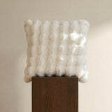 Rabbit Faux-Fur Pillow