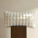 Rabbit Faux-Fur Pillow