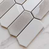 Ice Beige Hexagon Mosaic Tile