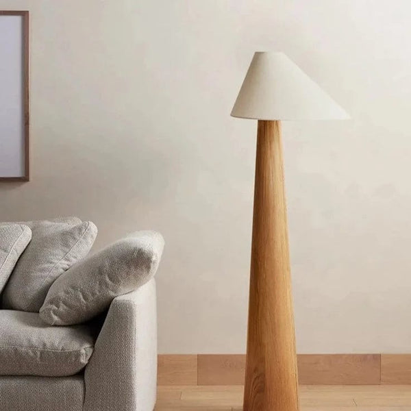Mushi Wood Floor Lamp
