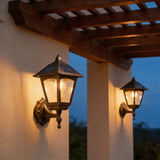 Classical Outdoor Solar Wall Light