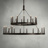 Lineage Two-Tier Chandelier — 48" model