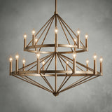 Regent Two-Tier Chandelier — 38" model