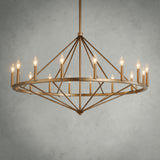 Regent Round Chandelier — 38" model