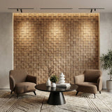 Quadri Wood Mosaic Wall Panel — product image 1