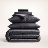 SEV-SILK-FOLDED-2026-07 bedding-set-studio charcoal-black
