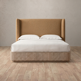 Boucle Toffee — Full Height Headboard