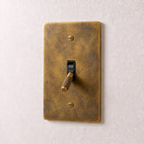 Vintage Brass with Patina::1 Gang