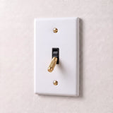 White with Brass::1 Gang