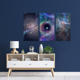 Spanning Nebula Stretched Canvas