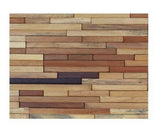 Sierra 3D Wood Wall Panel - Brown/White Tones (Set of 4 or 12)