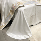 Prarie White Duvet Cover Set (Long-staple Sateen Cotton)