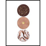 Tetra Blush Stretched Canvas