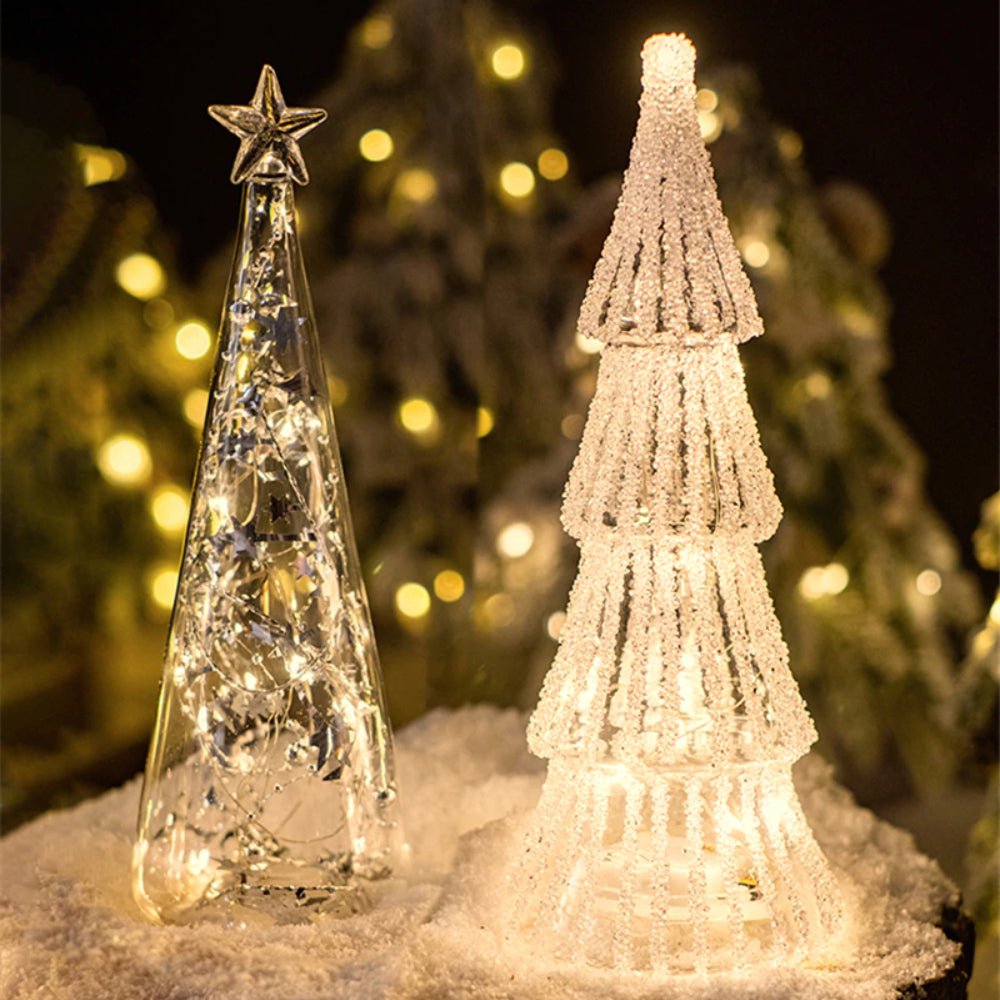 Glass Christmas Tree in Crystal — MADONNA INN ONLINE STORE