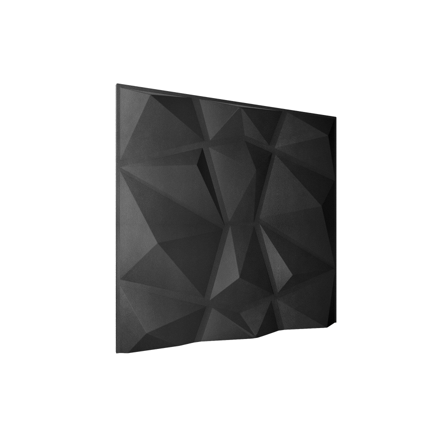 Diamond Fever Square 3D Leather Wall Panel