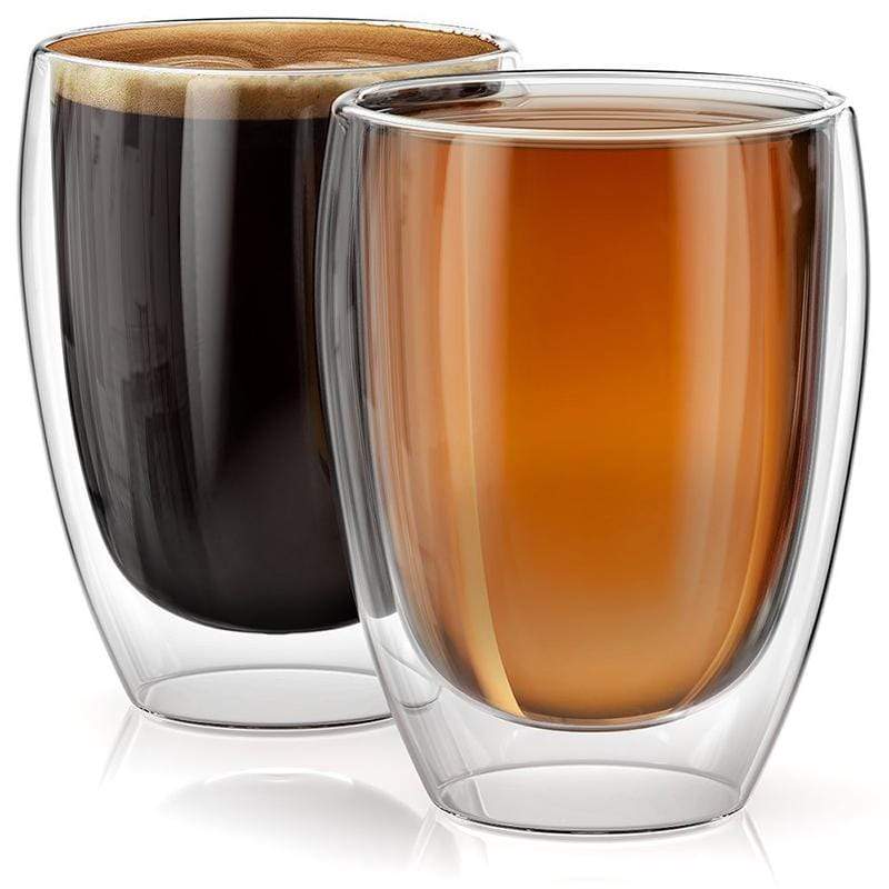 Coffee Glasses Heat Resistant Leather Cover Glass Mug Water Cup