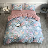 Sunset Blues Duvet Cover Set (Long-staple Sateen Cotton)