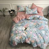 Sunset Blues Duvet Cover Set (Long-staple Sateen Cotton)