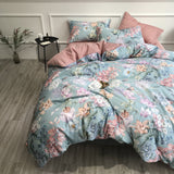 Sunset Blues Duvet Cover Set (Long-staple Sateen Cotton)