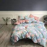Sunset Blues Duvet Cover Set (Long-staple Sateen Cotton)