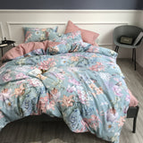 Sunset Blues Duvet Cover Set (Long-staple Sateen Cotton)