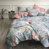 Sunset Blues Duvet Cover Set (Long-staple Sateen Cotton)