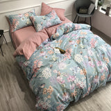 Sunset Blues Duvet Cover Set (Long-staple Sateen Cotton)